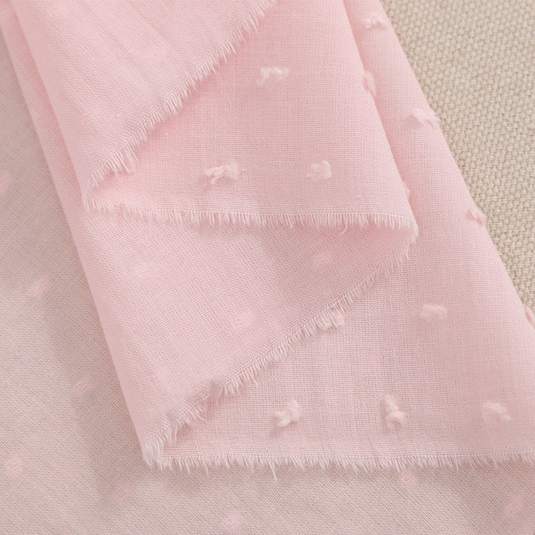 Diseño de moda 100% algodón Jacquard tela de mujer