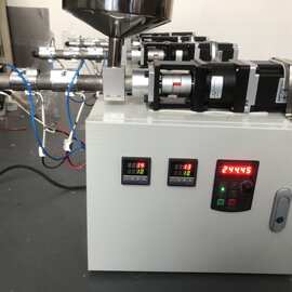 桌面实验挤出机小型注塑机图片全套3D打印耗材挤出机注塑机