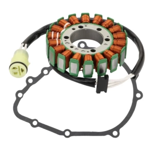 Kawasaki ZX-6RR Ninja 600 03-04 üçün generator kağız contası + alışdırma stator bobini