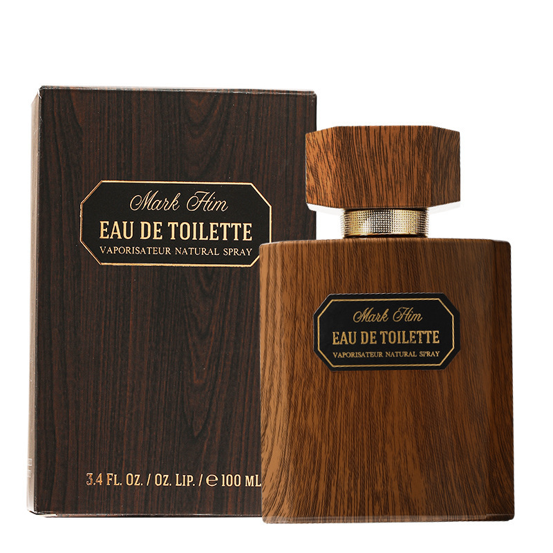 2023 Ny het Parfym för män 100 ml Ebenholts Agarwood Beständig Doft Färskt trä Sandelträ Man Student_voghion.com