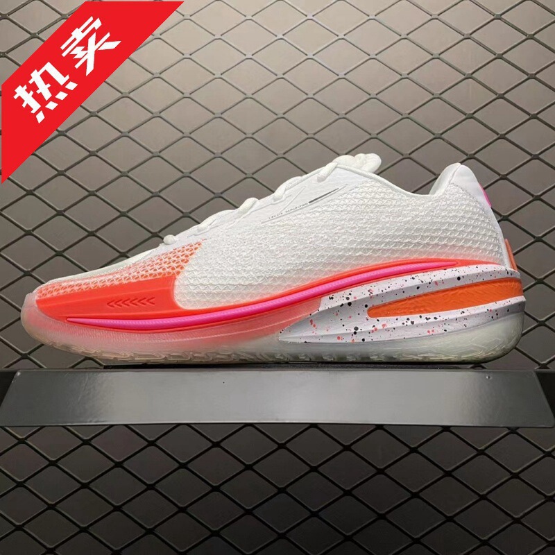 Putian Shoes Pure Original High Version Gt Cut Second Generation Zoom Air Cushion Practical Basketball Shoes Peach Running Shoes