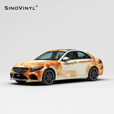 Color Change Film Doomsday Car | Automotive Film - 152-18m-rust-coating