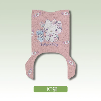 Electric vehicle foot mat – Shark 70-H Pad - yadi-white-shark-7090-long-ec-c-side-step-edition-kitty-cat