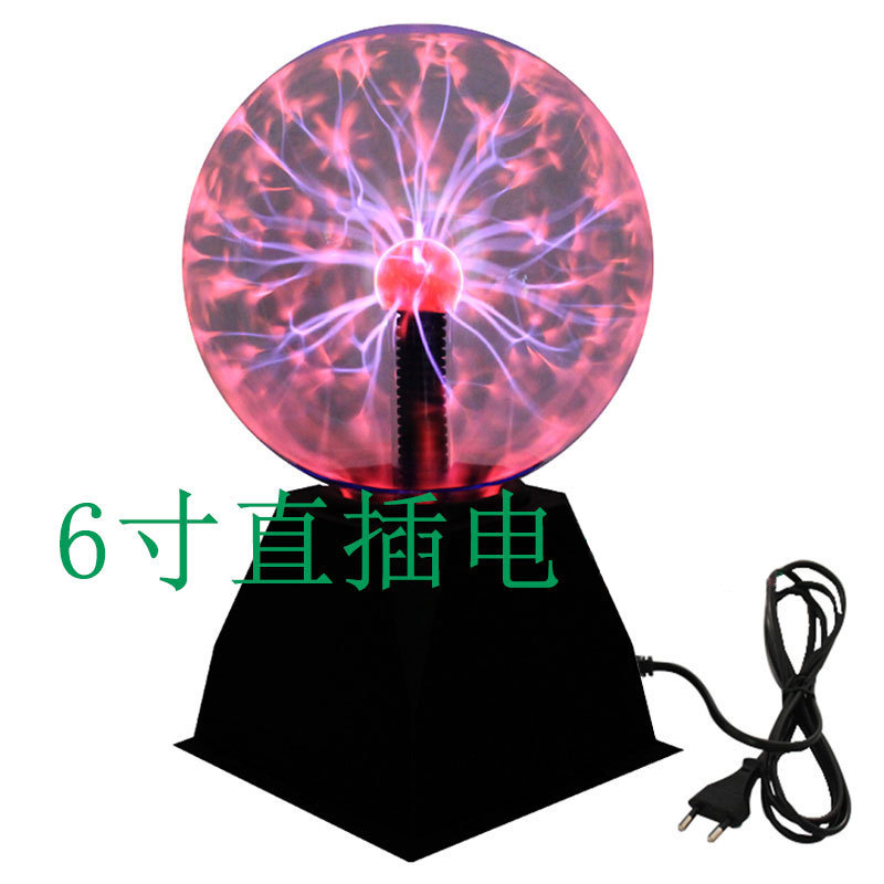 6 인치 빨간색 직선 플러그 전기