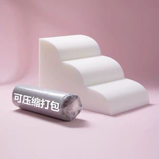 定制25D海绵狗爬梯加工28D跨境压缩宠物海绵高密度聚氨酯发泡厂家