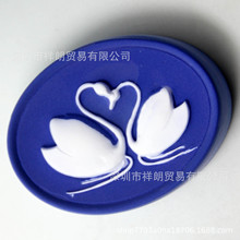 天鹅中国风手工蛋糕烘焙翻糖硅胶模具silicone molds soap molds