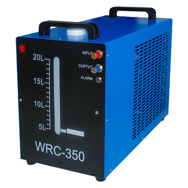 Pistola de soldadura de arco de argón máquina de soldadura de refrigeración tanque de agua de circulación WRC300/350 con pantalla de nivel de agua 10 litros 20 litros máquina de soldadura tanque de agua