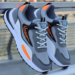 Foreign trade cross-border men's shoes Spring and summer new breathable mesh sports shoes Korean version lightweight casual shoes soft sole running shoes