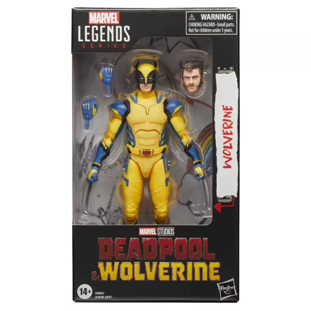 Marvel Legends Deadpool 3 версия фильма Росомаха желтый костюм Deadpool 6 дюймов кукла