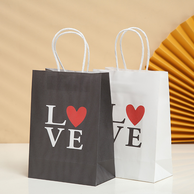 Valentine's Day Fashion Letter Kraft Paper Date Gift Bags display picture 1