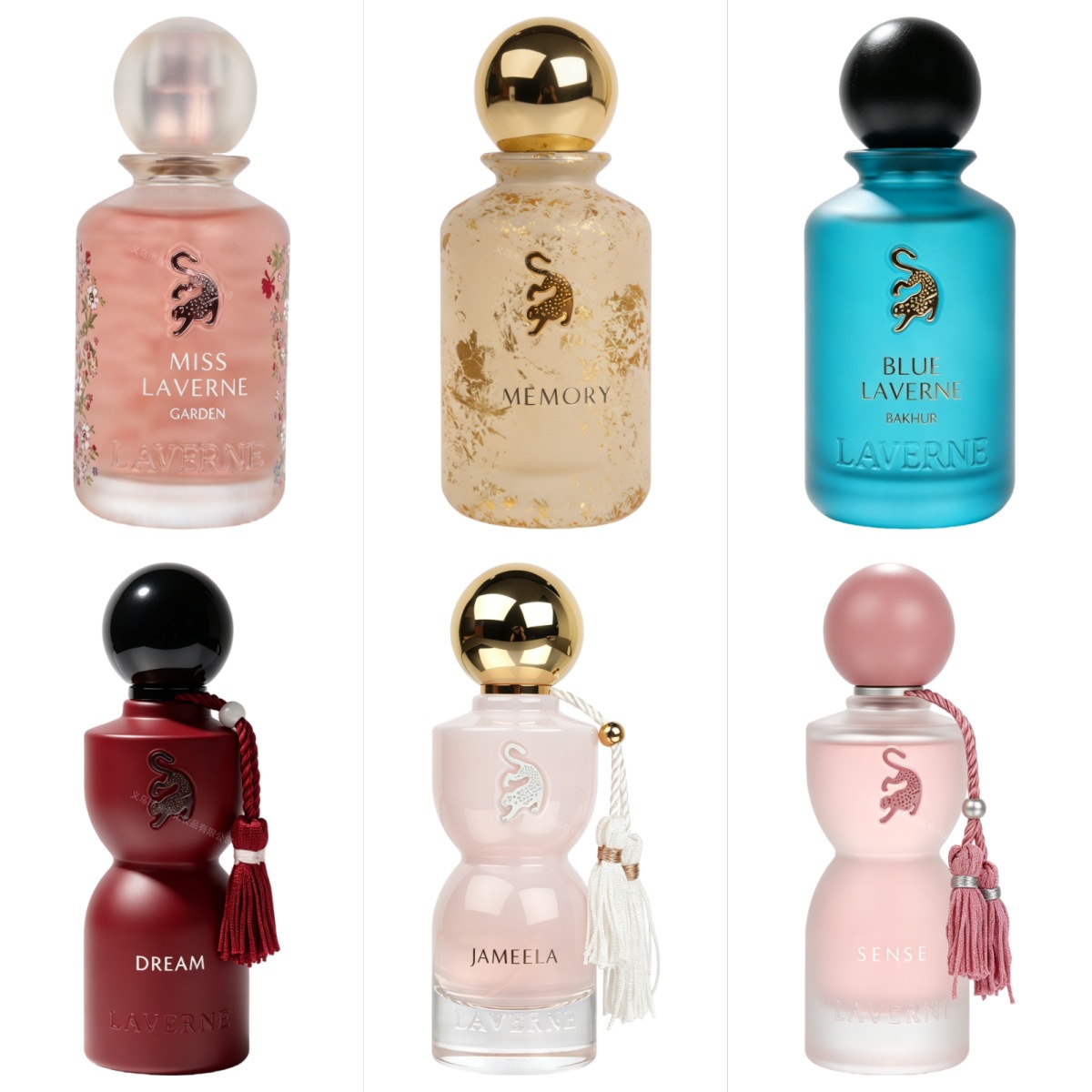 Laverne Leopard Middle Eastern Arabian Perfume Cross-Border Uae Dubai Men's and Women's Foreign Trade Mini Perfume