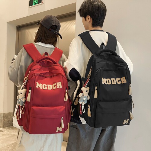 Large Capacity Multi-layer School Bag for Middle School Students (Boys and Girls, High School Students) Dual Shoulder Bag Weight Reduction Spine Protection Ultra Lightweight Laptop Backpack