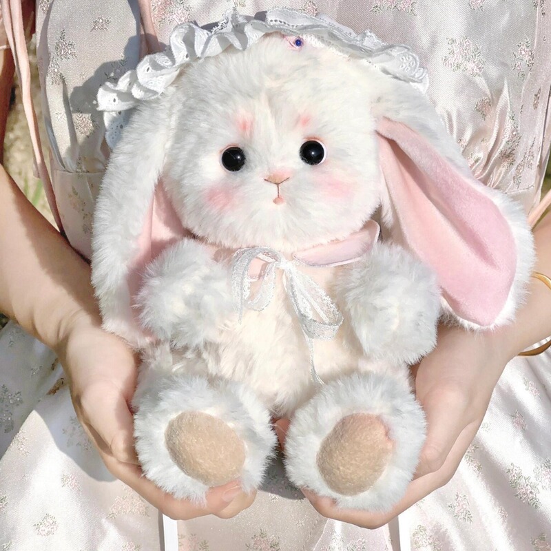 Valentine's Day gift Lillian ear-drooping rabbit rabbit Diy handmade original homemade joint doll material bag cute rabbit