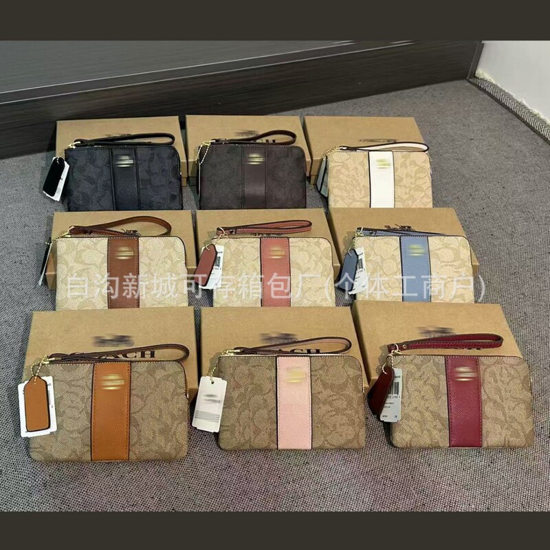 Koujia Cross-Border Long Wallet 2025 New C Family Zipper Clutch Bag European and American Card Large Capacity Printed Wallet Bag Koujia Cross-Border Long Wallet 2025 New C Family Zipper Clutch Bag European and American Card Large Capacity Printed Wallet Bag