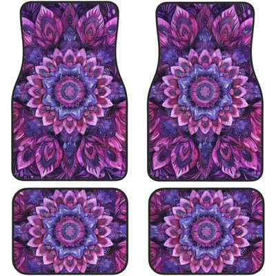 Avtomobil döşəmə paspasları — mats 4-piece set, easy to - 1-129-pattern-34-3344cmtwo-piece-set