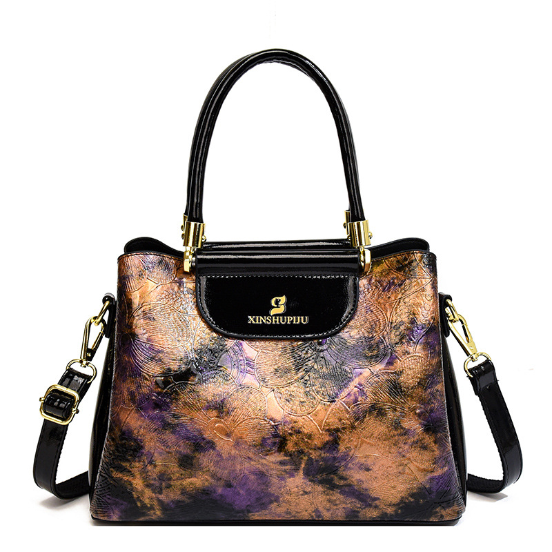 Bolso de hombro de mujer Europa y América retro bolso de tendencia nicho diseño universal temperamento de alta sensación bolso de mochila