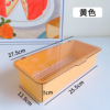 Transparent storage box, brush, lipstick, cosmetic sponge, storage system