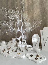 首饰展示架树形大容量珠宝挂架饰品项链架大号珠宝戒指耳环陈列架