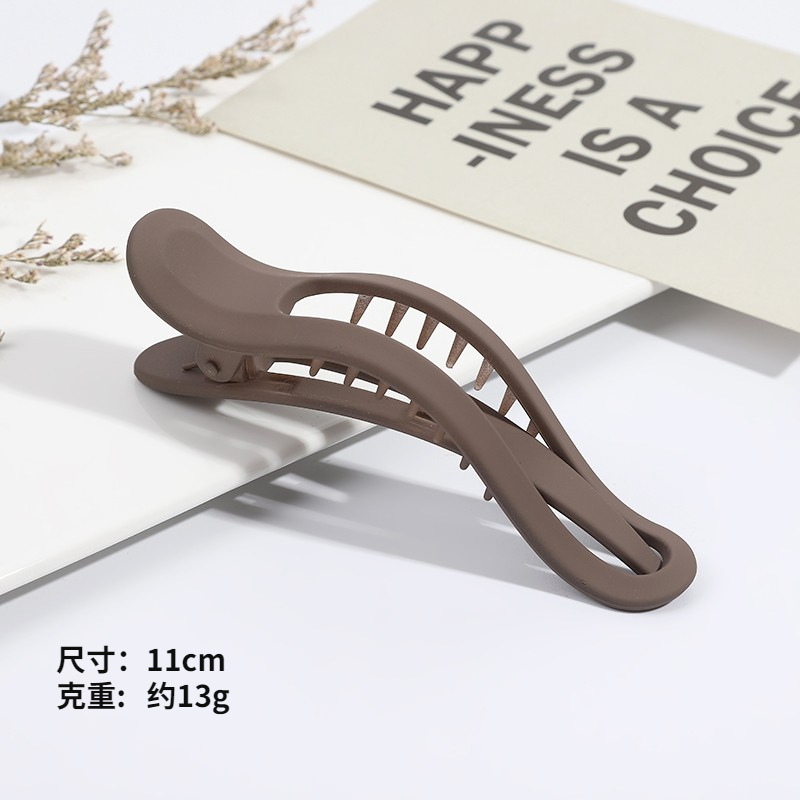 Accesorios para el cabello coreanos Clip de sensación premium de verano Clip de tiburón en la parte posterior de la cabeza