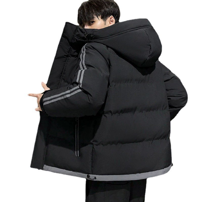 Winter keep warm hoody, down jacket for leisure, 2022, increased thickness, plus size
