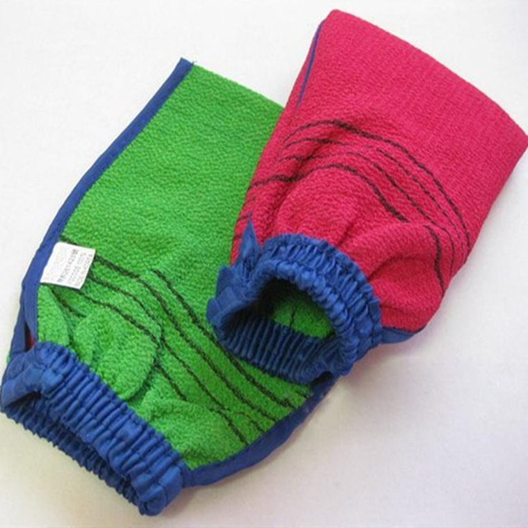 Korean double-sided frosted bath gloves thickened bath towel decontamination back rubbing beauty towel genuine manufacturers wholesale Korean double-sided frosted bath gloves thickened bath towel decontamination back rubbing beauty towel genuine manufacturers wholesale