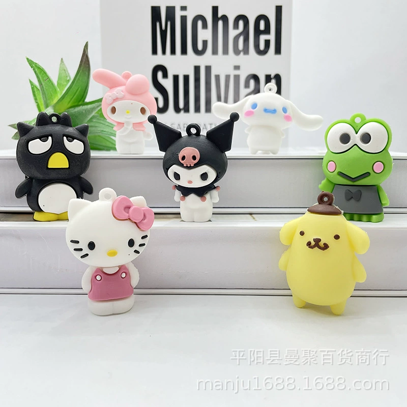 Sanrio, мультяшный фирменный брелок, куколка