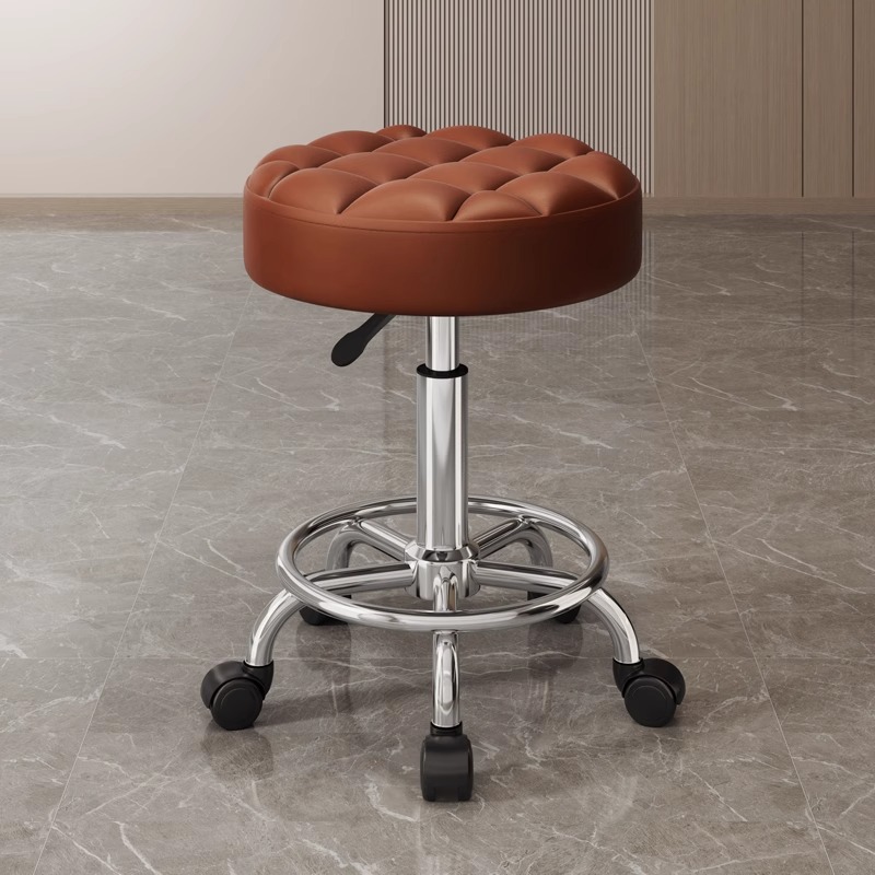 美容スツール、美容室専用昇降回転滑車、理髪用大型作業スツール、理髪店家庭用ネイリストチェア