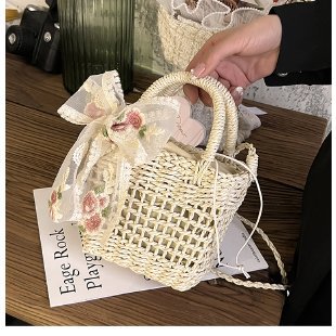 베이지+레이스 스카프