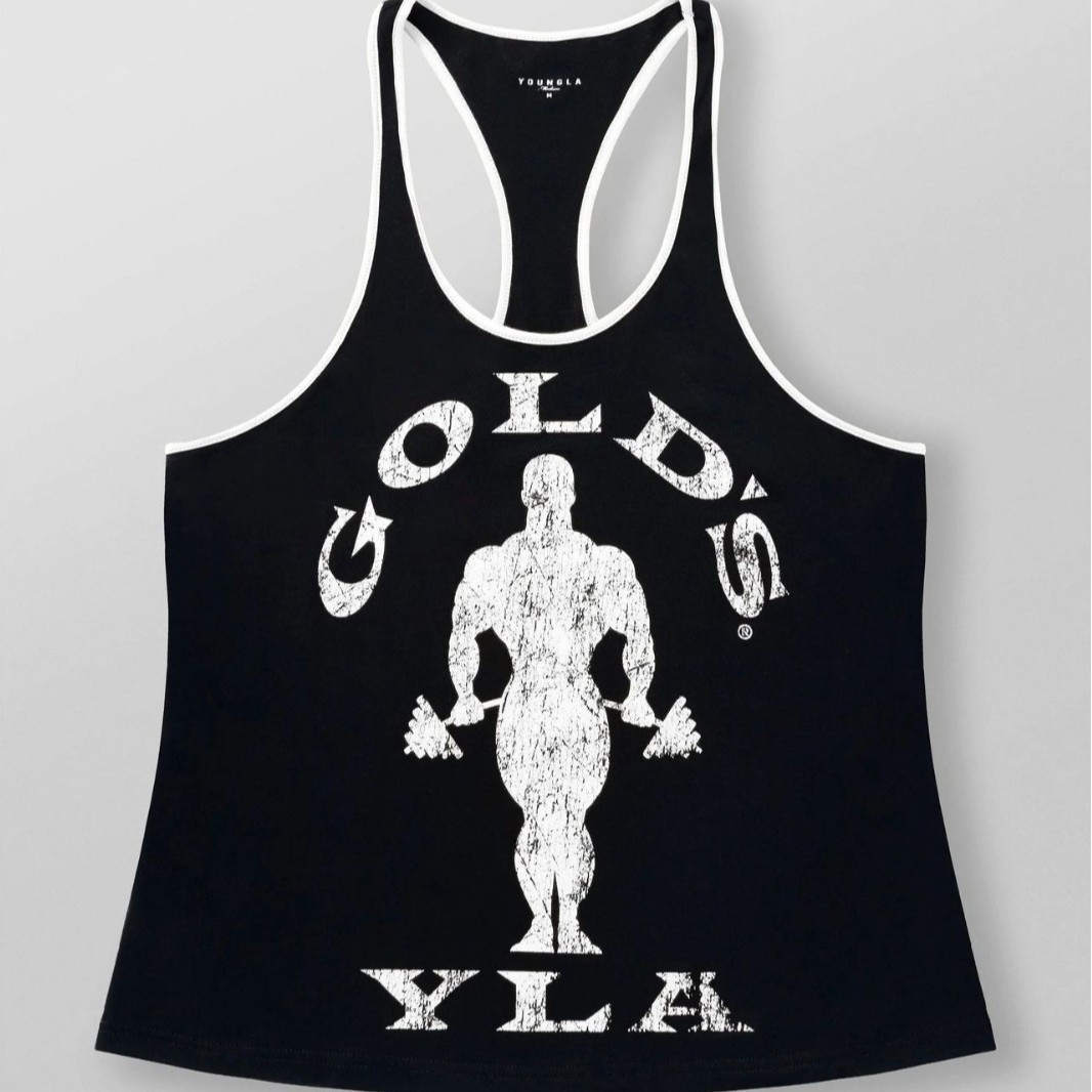 youngla cross-border European and American sports fitness sleeveless top casual elastic muscle workout cotton tank top