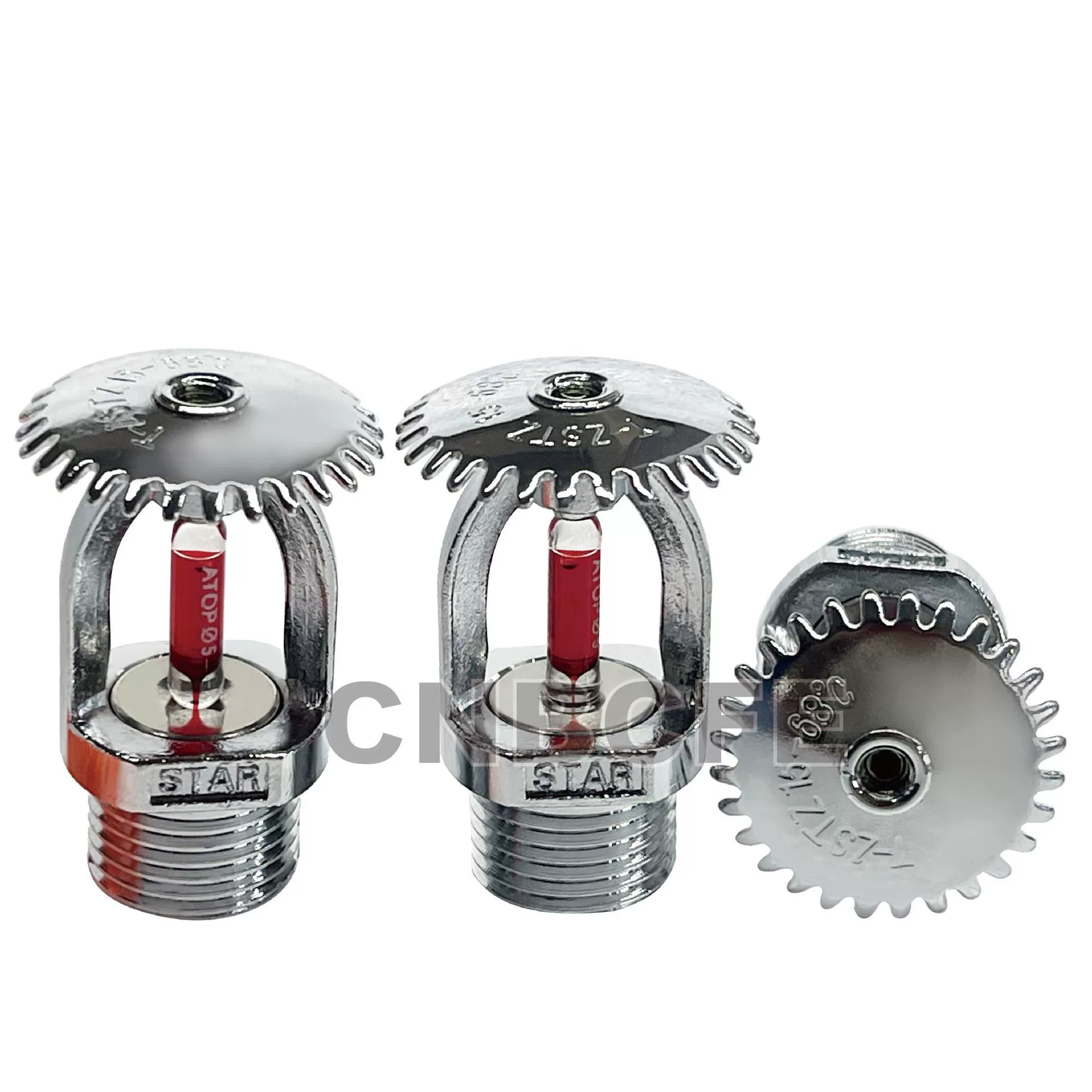 Фабрика прямых продаж пожарный спринклер внешняя торговля медь ZST-15 распыление вверх и вниз боковое распыление 68 градусов