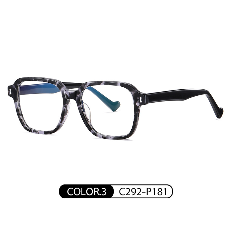 Nueva Placa de miopía gafas Marco de moda de las mujeres gafas lisas hombres PS8810 Internet celebridad marco grande llano anti-azul gafas de luz