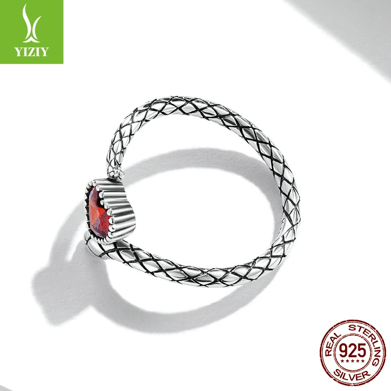 Genuine retro ring, silver 925 sample