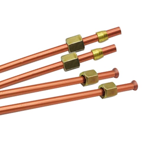 Air compressor aluminum tube, air pump one-way valve small copper tube, oil-free machine stainless steel hose pressure relief valve tube wholesale direct sales