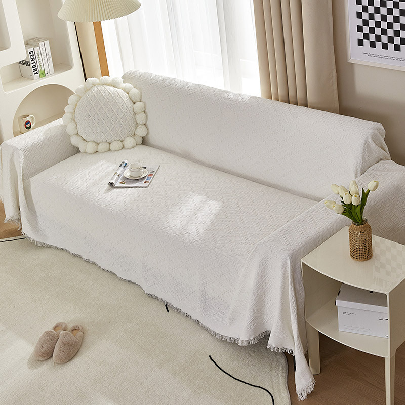Anti-gato rasguño nórdico ins estilo sofá toalla antideslizante cuatro estaciones combinación universal sofá cubierta de tela cubierta de sofá Manta