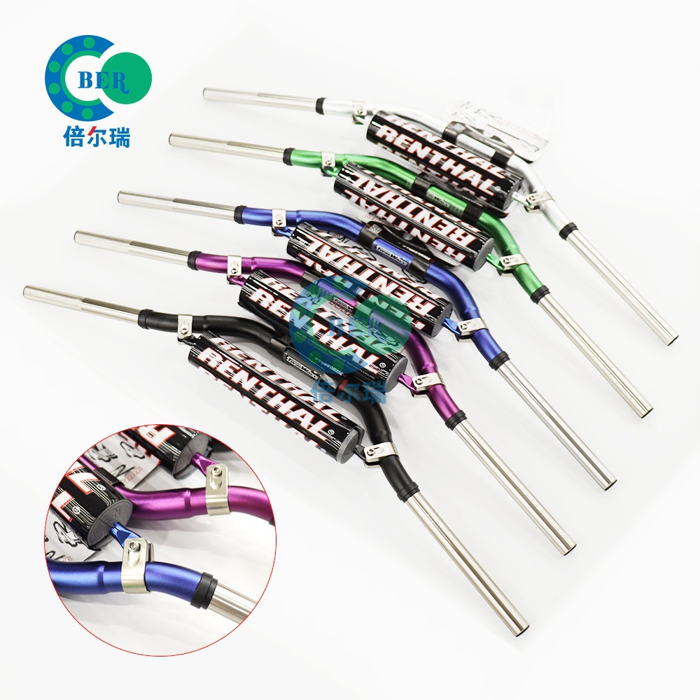 Accesorios de modificación de motocicleta de todoterreno 28mm manillar reducido 22mm doble capa R manillar grifo CNC manillar