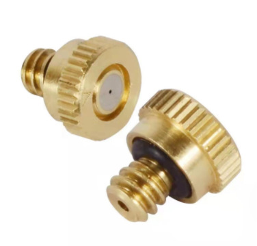 Latón boquilla de baja presión grifo presión de agua Taller de eliminación de polvo calefacción refrigeración jardín atomización paisajismo boquilla