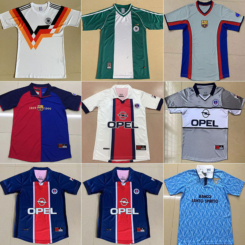 Factory Direct Sales German Away Football Uniforms Training Team Uniforms Paris Home Retro Jerseys National Team Dropshipping