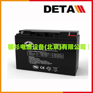 AJC蓄电池AJC-D22S 免维护 12V22AH密封式铅酸UPS电源
