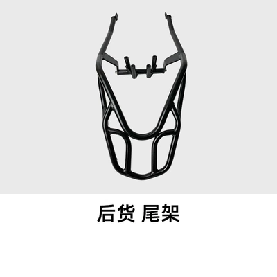 Motorcycle bumper | Bar - rear-shelf