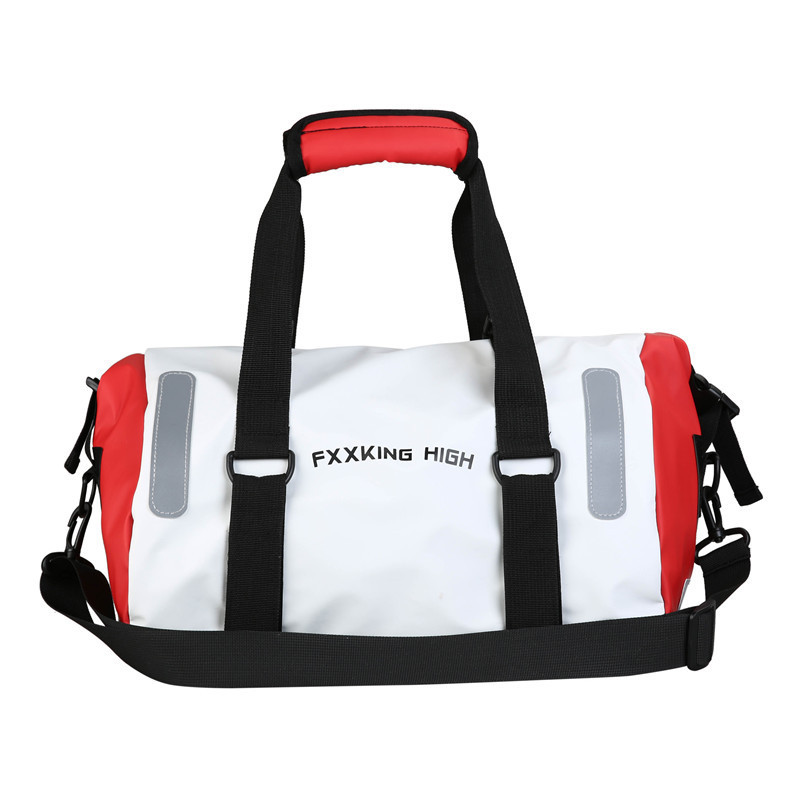 Los hombres y las mujeres de la misma separación húmeda y seca bolso deportivo marca de moda de gran capacidad impermeable bolsa de mensajero del hombro del recorrido