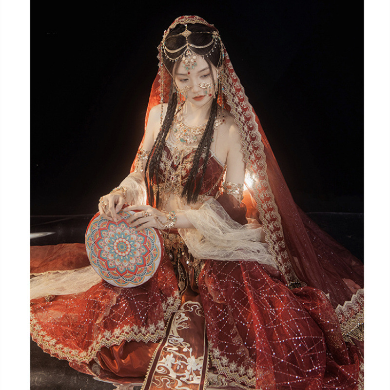 레드 프린세스 슈트 + 액세서리