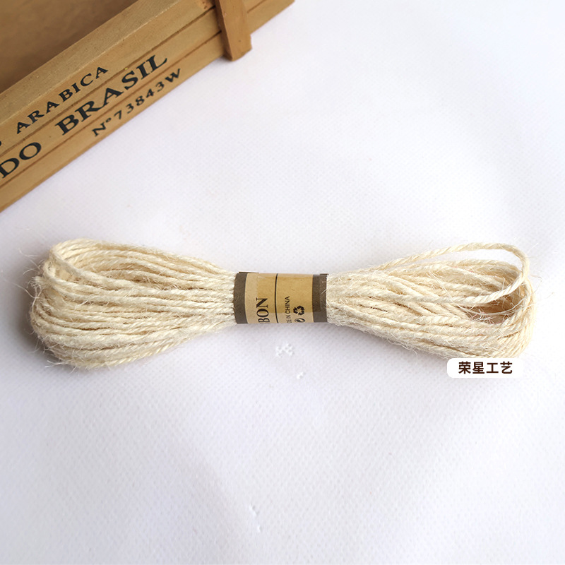 Cuerda de cáñamo de color 10 m foto pared cuerda especial DIY cuerda de cáñamo tejida a mano botella de vidrio vinculante cuerda decorativa