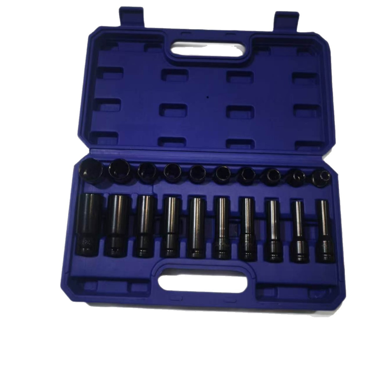 20 conjuntos de llave eléctrica extensión de manga completa un conjunto completo de 1 / 2 hexágono hembra engrosado manga 8 - 24mm