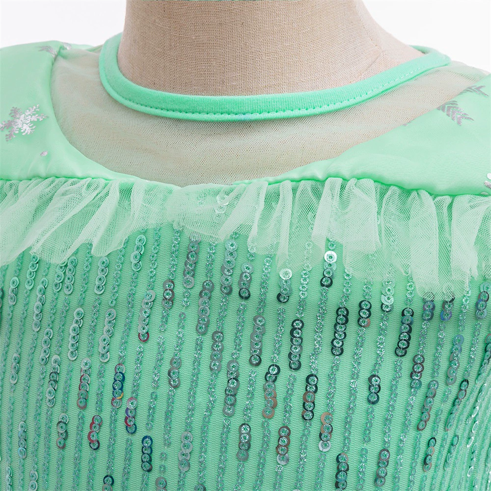Пижамный костюм принцессы? Wait: literal: Small princess costume, nail sequins, evening dress, skirt for princess, children's clothing, “Frozen”