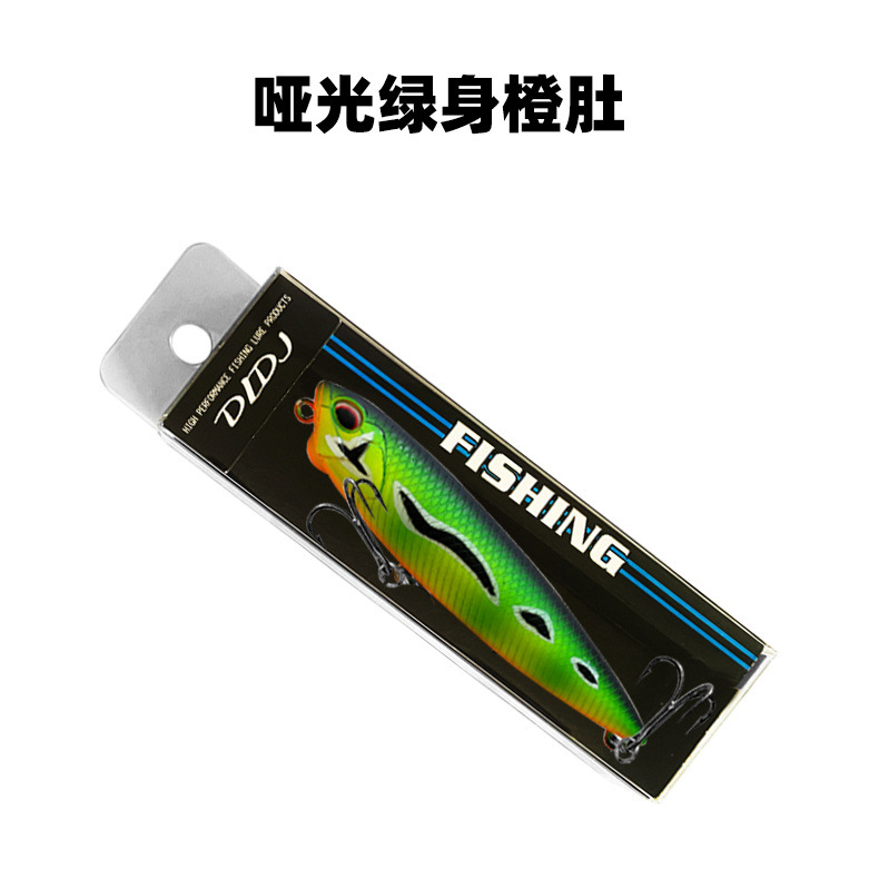 Vientre naranja espalda verde mate (tarjeta)