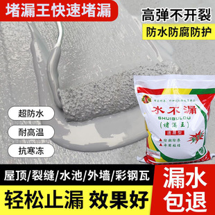 速凝型防水堵漏剂｜1分钟止漏｜梅雨季家用防水堵漏王