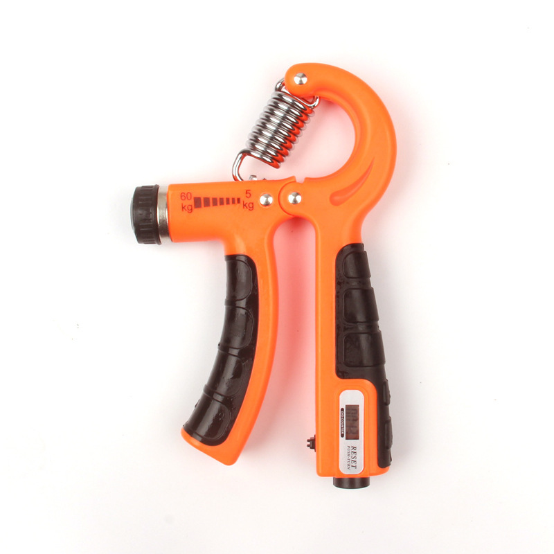 握力手トレーニング器5-60KGカウント調節可能練習手首力指力器フィットネス器具|undefined