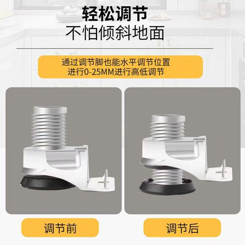 Wardrobe adjustable feet adjustable feet support cabinet legs support zinc alloy TV cabinet cabinet feet fixed feet pads