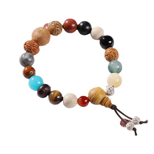 Lingyin's new 18-seed Bodhi seed bracelet, Buddhist beads for men and women, Chicken Crying 18-seed Bodhi Seed Bracelet Manufacturer