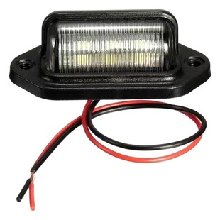 GSL factory direct 6LED truck license plate light car truck bus trailer tail light side light 12-24V